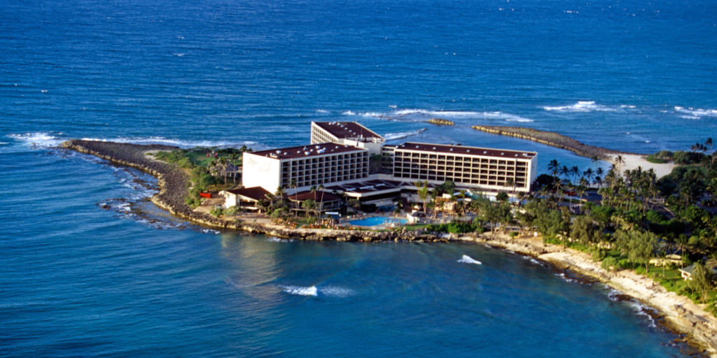 photo of Turtle Bay resort in Hawaii.