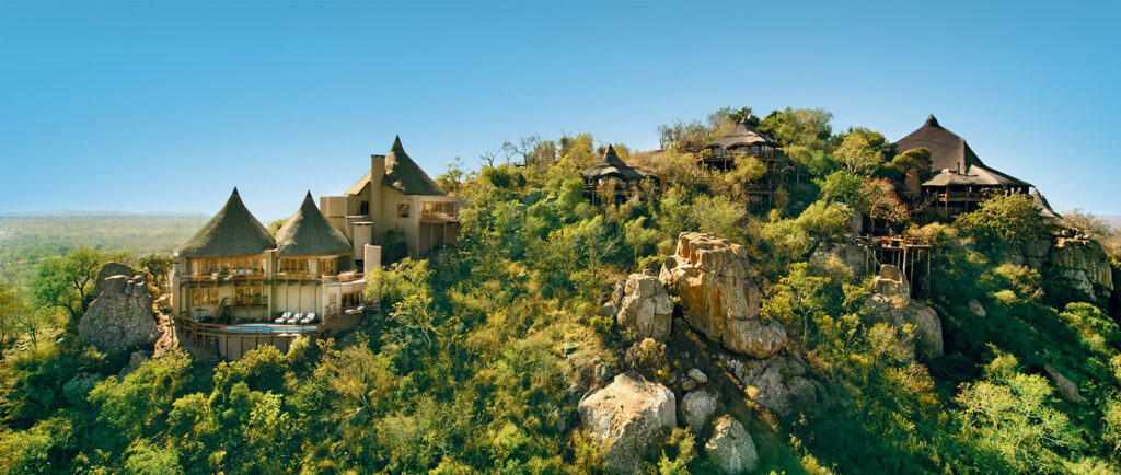 ulusaba lodge perched on hill top