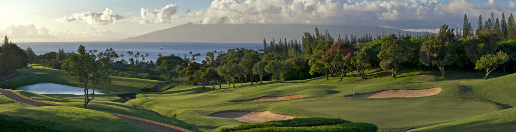 View of Plantation Golf Course in Maui